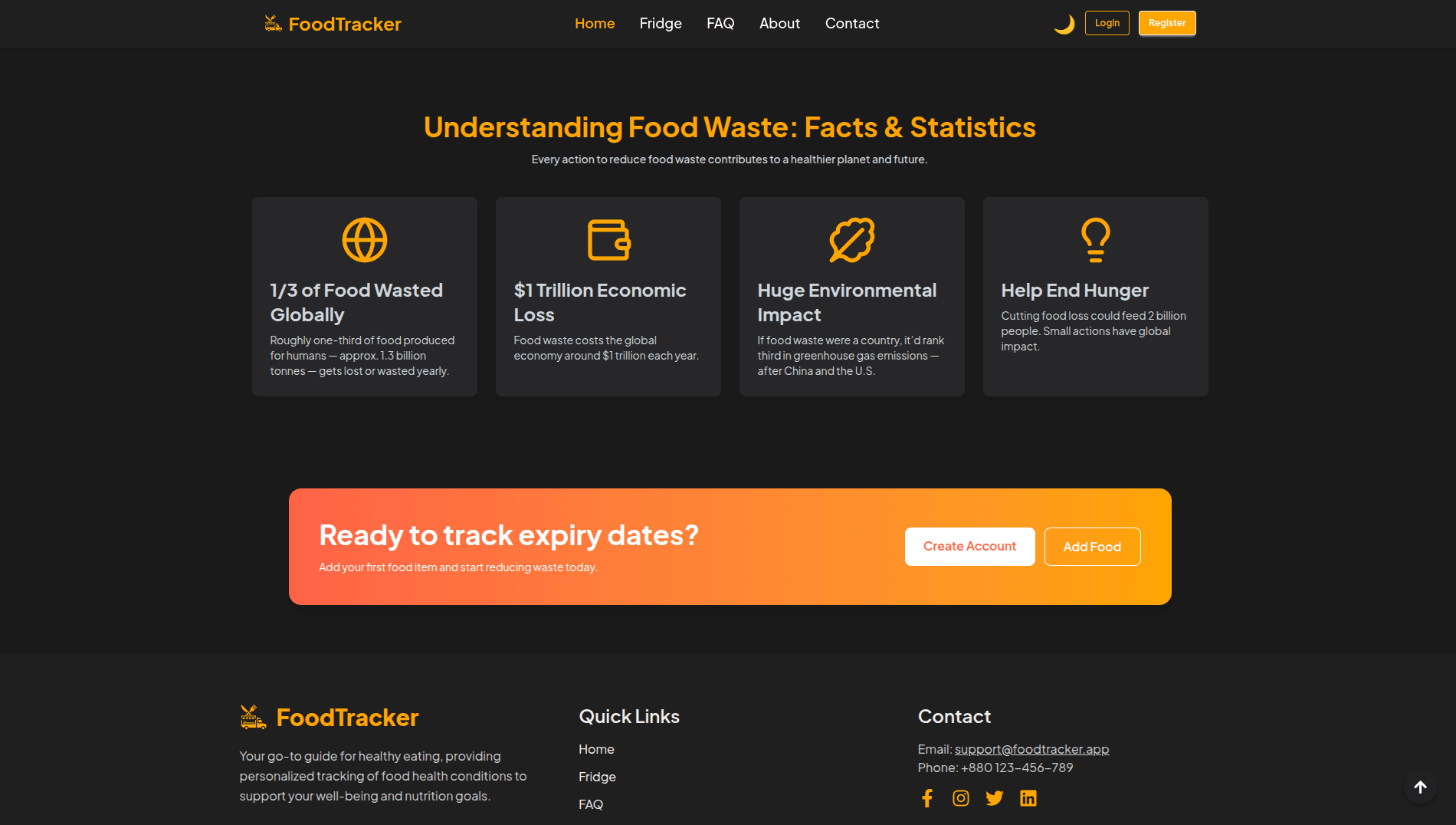 Food Tracker screenshot 2